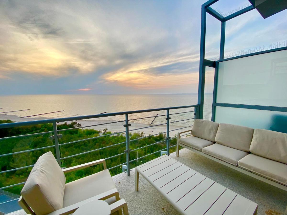 Apartament Z Widokiem Na Morze - Sea View, Przy Plazy Dziwnowek Exterior photo